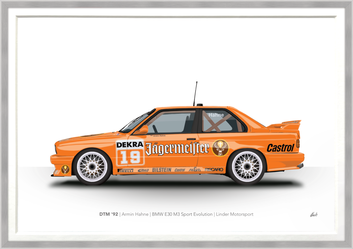 DTM '92 | Armin Hahne | BMW E30 M3 Sport Evolution | Linder Motorsport