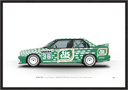 DTM '92 | Franz Engstler | BMW E30 M3 Sport Evolution | Valier Motorsport 